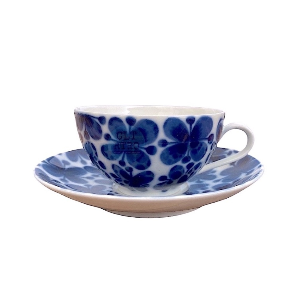 1950s Rörstrand MON AMIE Breakfast Cup & Saucer